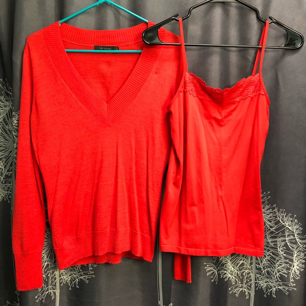 Sweater and Cami Set
